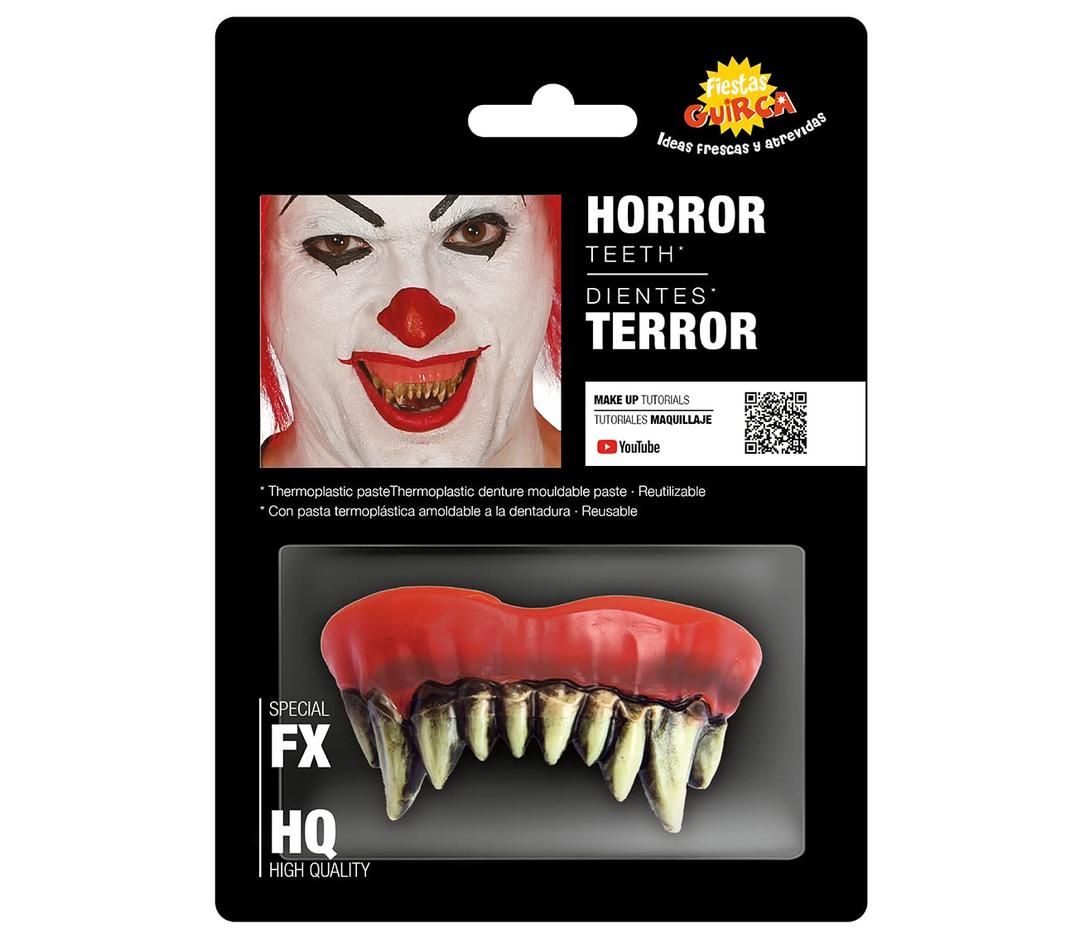 Fiestas Guirca Monster Vampire False Teeth Halloween Accessory