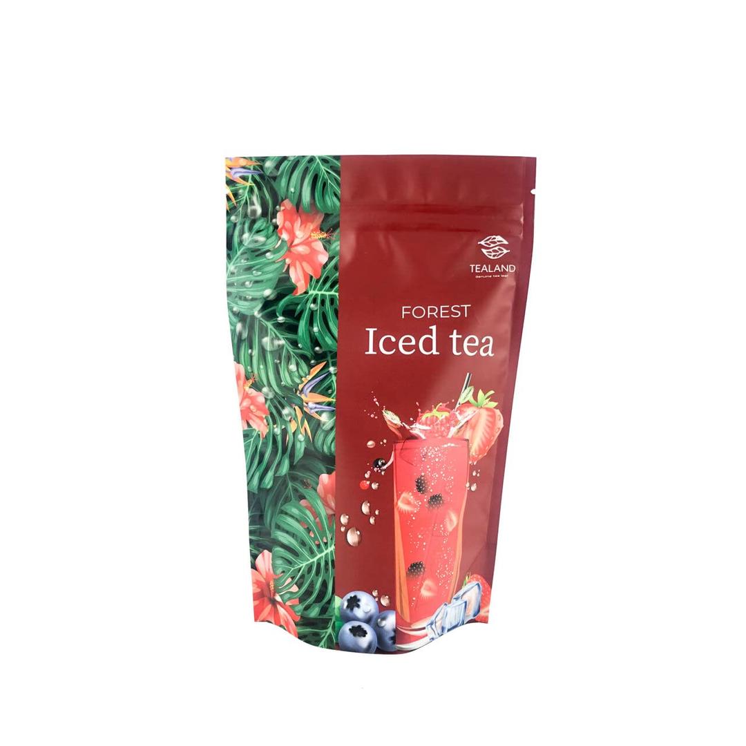 Tealand Iced Tea Strawberry Refreshing Thirst-Quenching Low-Caffeine White Antioxidant rich Genuine 100g