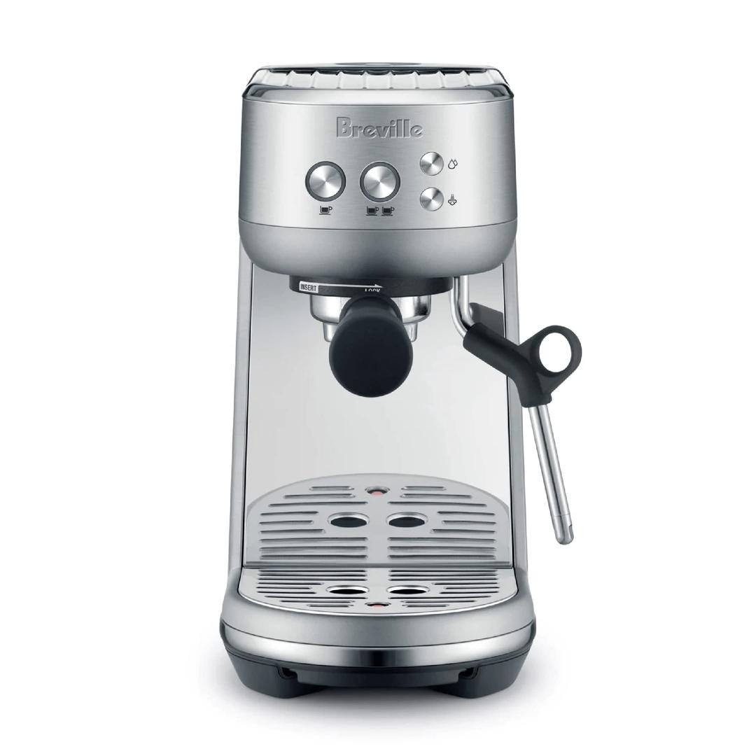 Brevillethe Bambino Espresso Machine with Auto Milk Frother, Espresso Maker with Seconds Heat Up, Cappuccino & Latte Machine for Home, BES450BSS, Brushed Stainless Steel