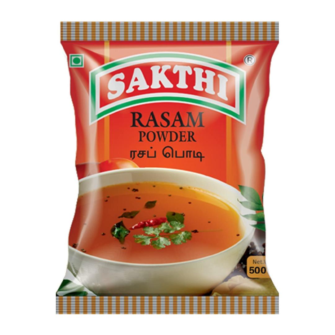 SAKTHI 500g South Indian Flavour Rasam Powder | Instant Rasam Powder Masala Mix | Rich Aroma Rasam Powder | Whole Spices Blend Powder | Flavourful Rasam Powder Masala Mix