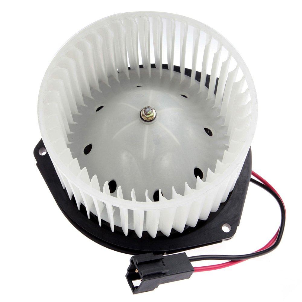 HVAC plastic Heater Blower Motor ABS w/Fan Cage ECCPP Front for 1995-2003 Dodge Ram 1500 Van /1996-2003 Dodge Ram 2500 Van /1996-2003 Dodge Ram 3500 Van