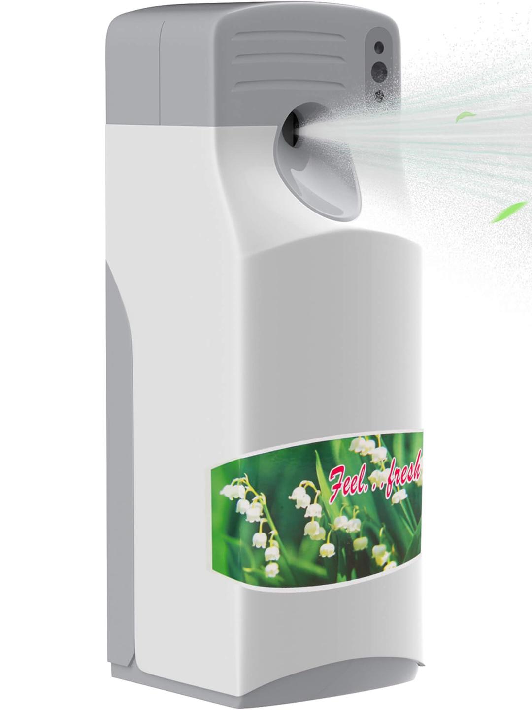 Automatic Air Freshener Spray Dispenser, an Auto Spray Air Freshener for Home with Day/Night Mode Control and a Longer-Lasting Wall Mounted Air Freshener, Battery Air Fresheners for Home