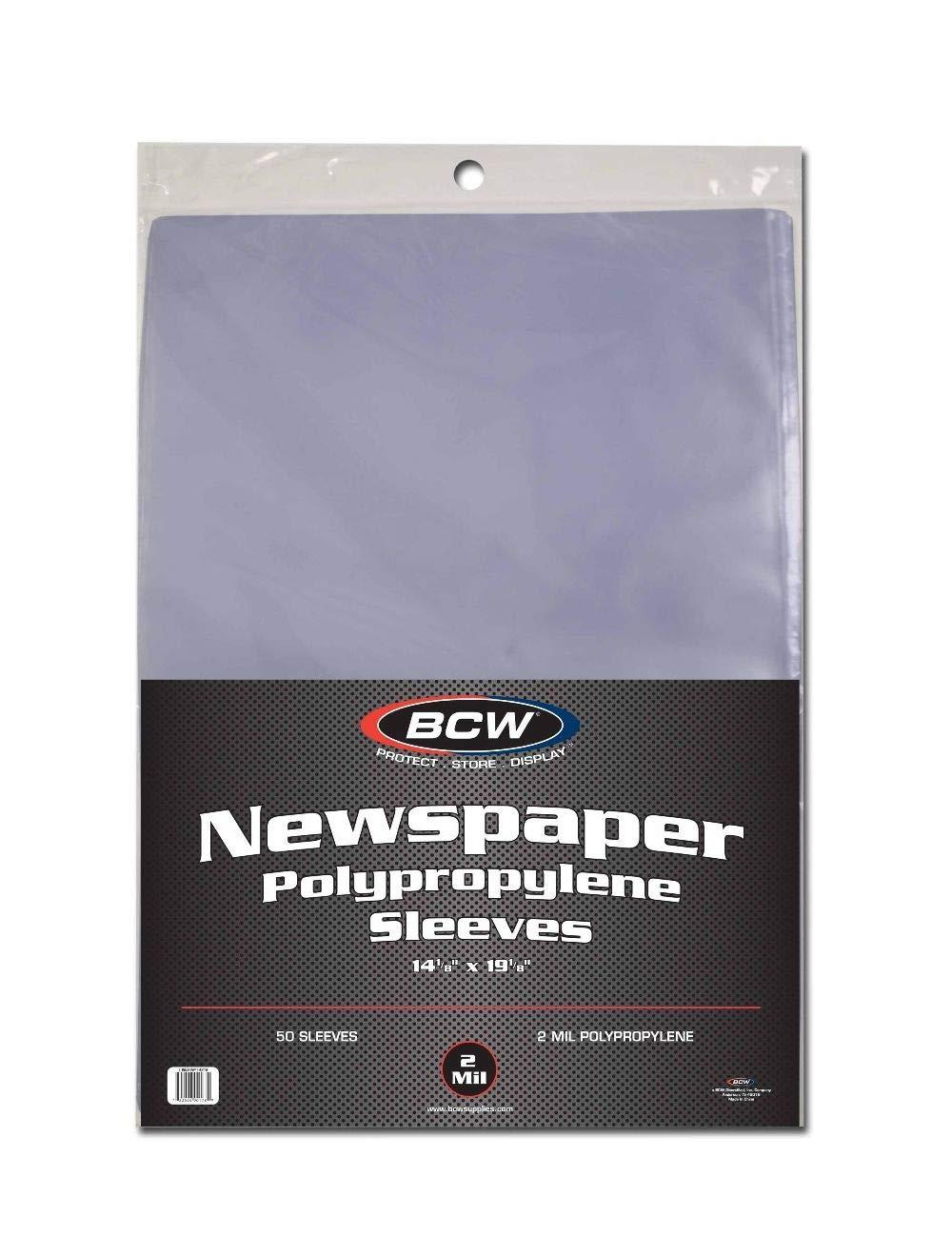 BCW14x19 Newspaper Sleeves