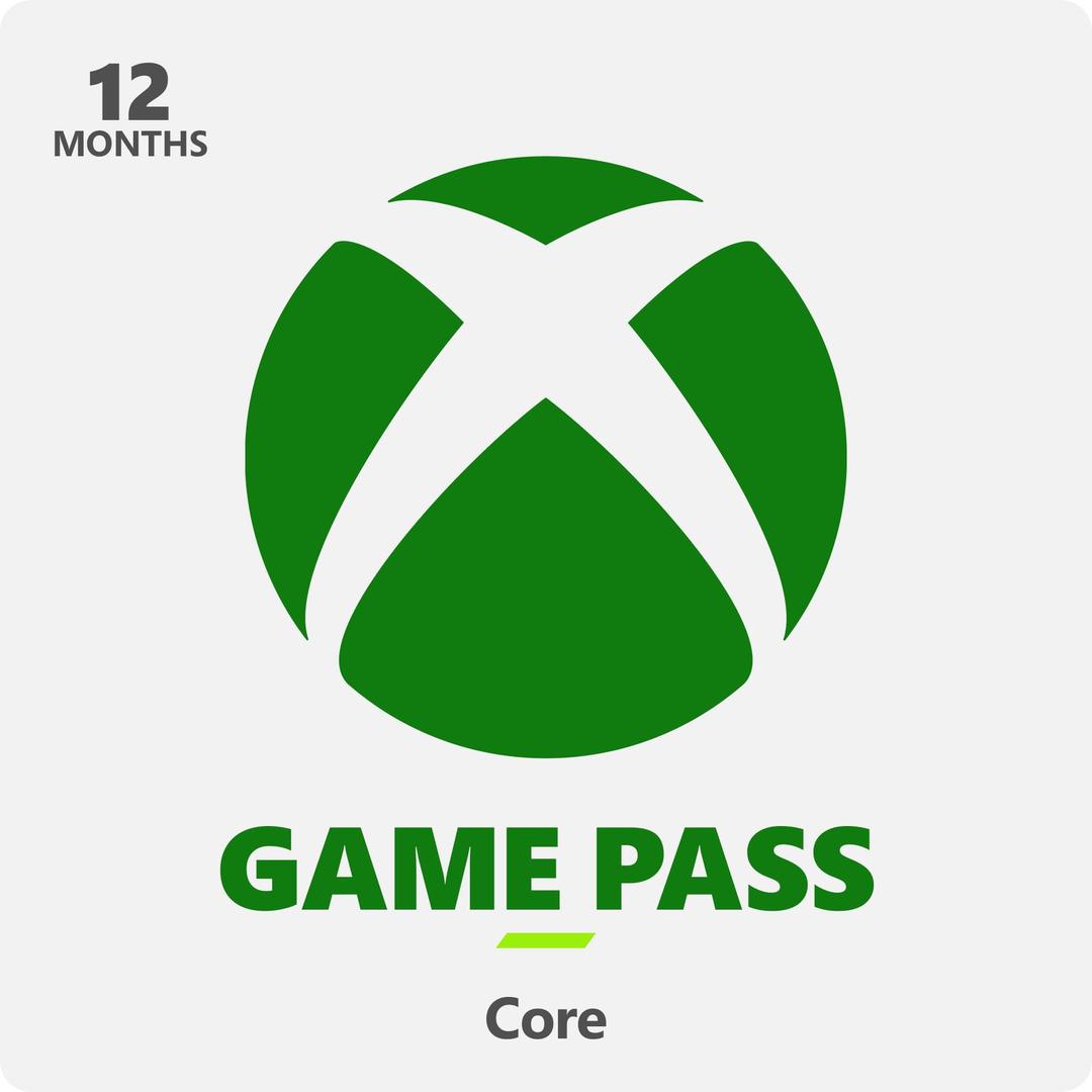 Xbox Game Pass Core – 12 Month Membership [Digital Code]