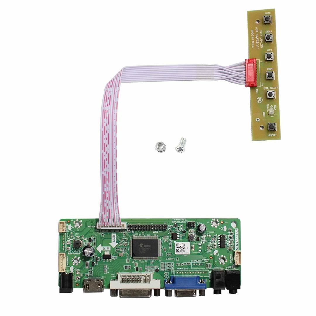 VSDISPLAYVSDISPLAY HD-MI DVI VGA Audio LCD Controller Board for 17" 17 inch M170ETN01 1 WYD170SKD 01 LVDS 30 PIN LCD Display, for Mod Machine (m170etn011 m170etn01.1 M170QGBN30-01B CD170A54-01)