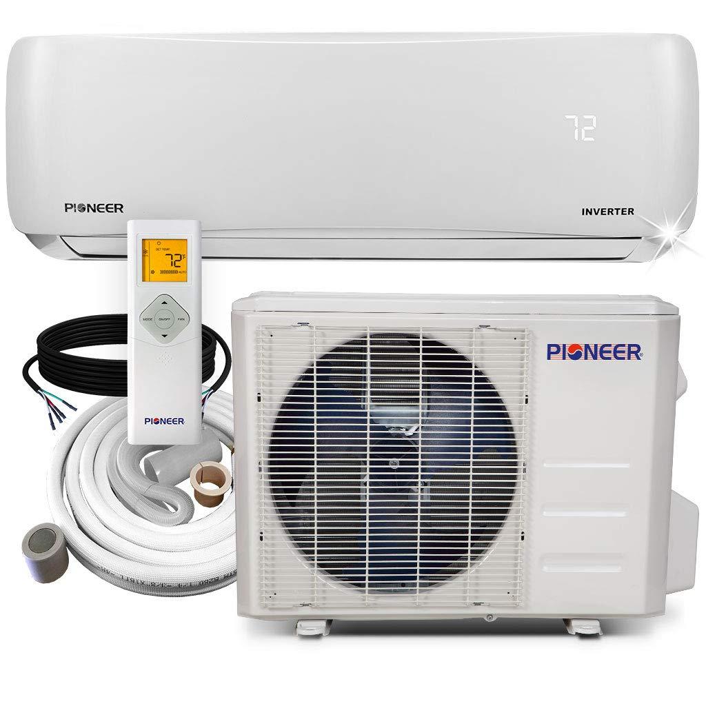 Pioneer Air Conditioner WYS012G-22 Wall Mount Ductless Inverter++ Mini Split Heat Pump, 12000 BTU-208/230V