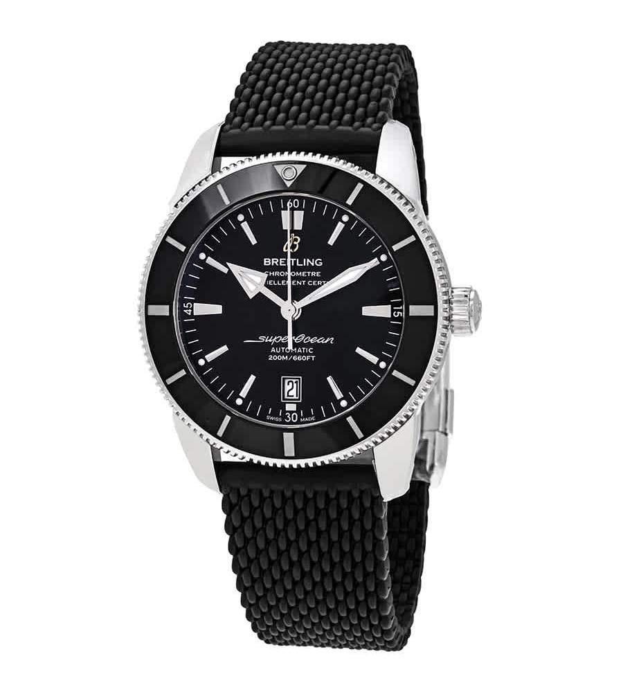 BreitlingSuperocean Heritage II Automatic 46 mm Black Dial Men's Watch AB2020121B1S1