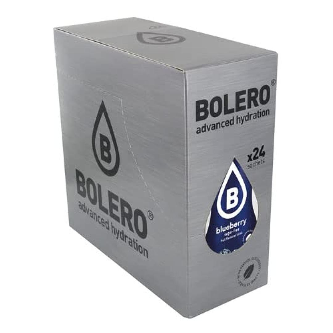 Bolero Advanced Hydration drink Packets Classic Sachets, Sugar-Free Water Flavoring Packets, Calorie-Free Powder Drink blueberry flavour 9 GM/ PC 24 PCS