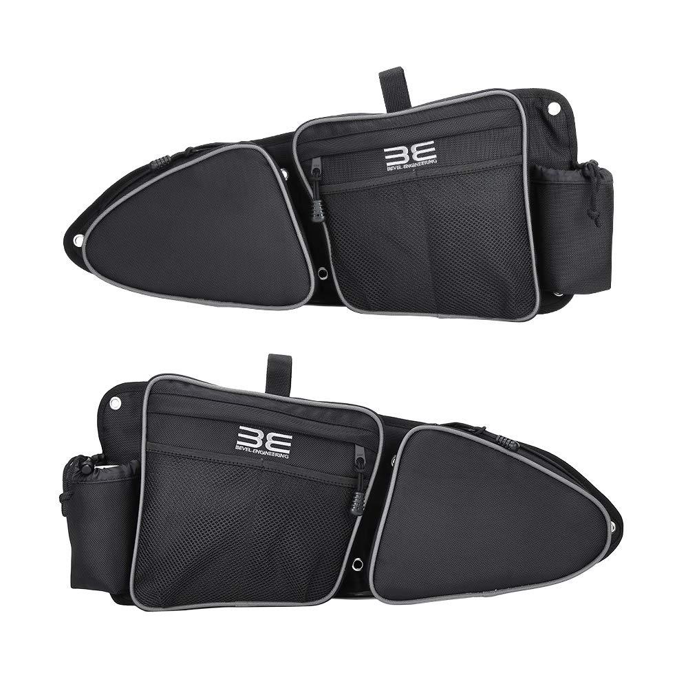 Side Door Bags, Premium Offroad Front Door Side Storage Bag Set w/Knee Pad, Compatible With 2014-2023 Polaris RZR XP Turbo Turbo S 1000 S900