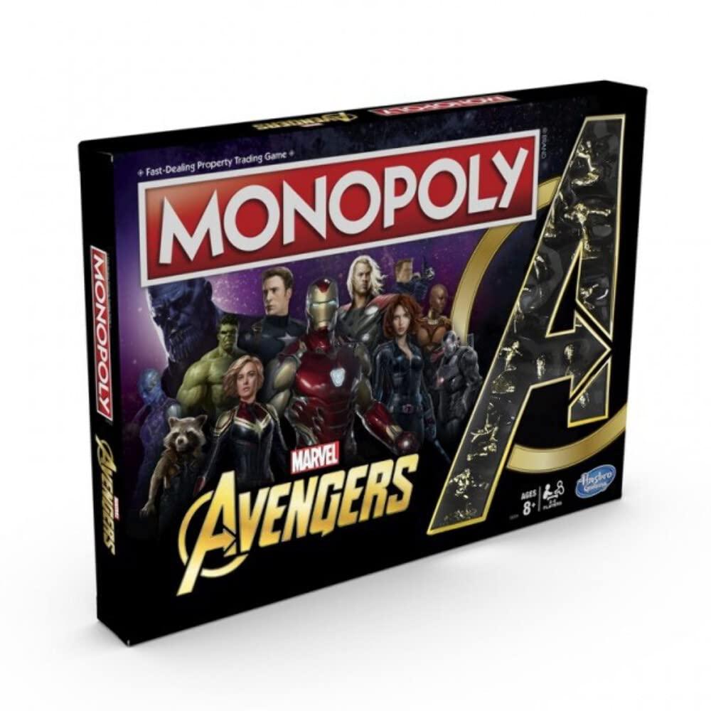 Hasbro Gaming Monopoly: Marvel Avengers Edition Board Game, Ages 8 and Up