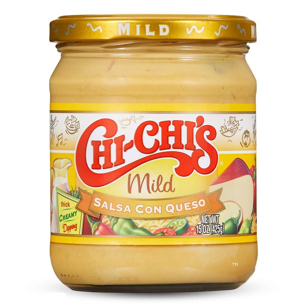 CHI-CHI'SFiesta Mild Salsa Con Queso Dip, 15 Ounce (Pack of 12)