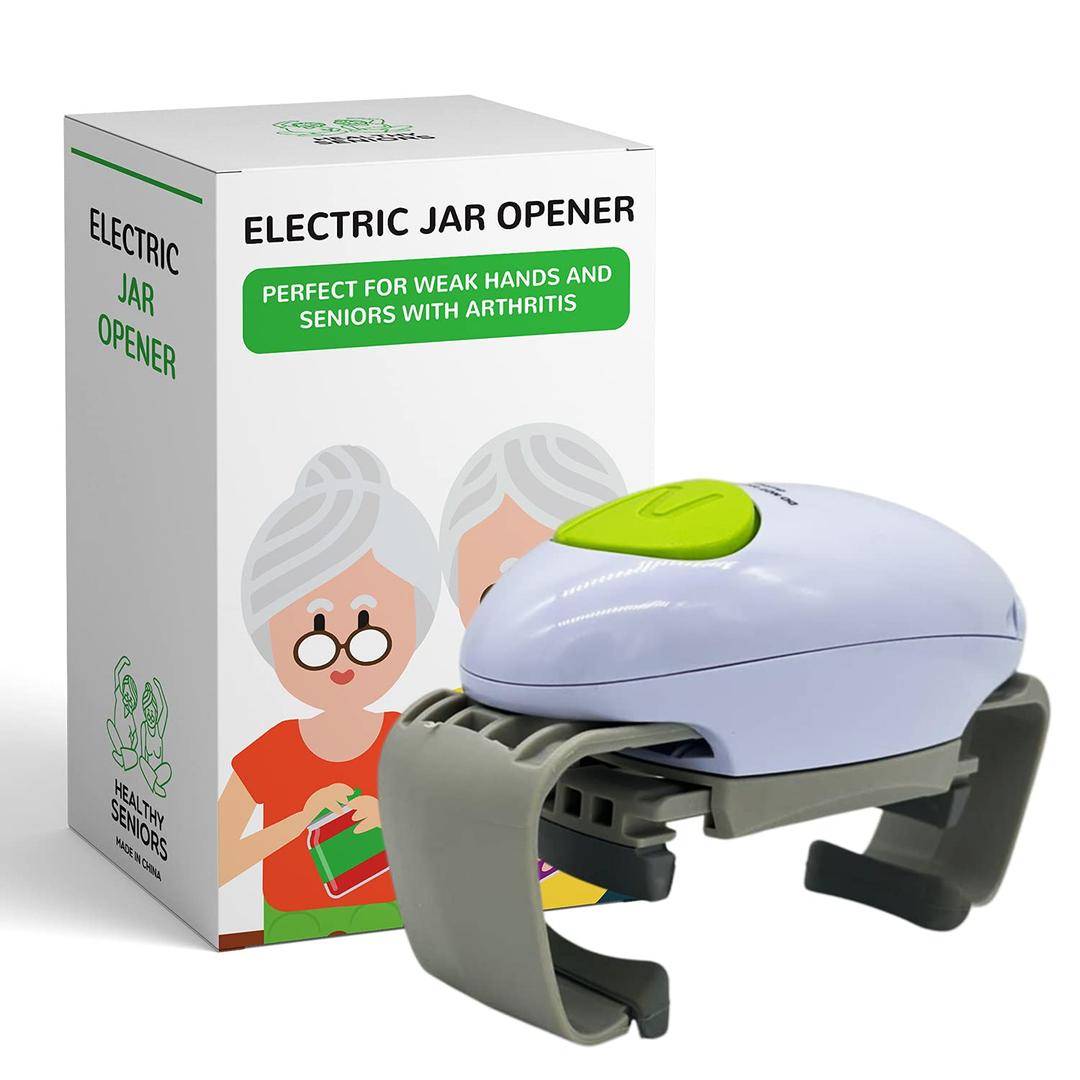 Electric Jar Opener for Seniors With Arthritis, Weak Or Rheumatoid Hands