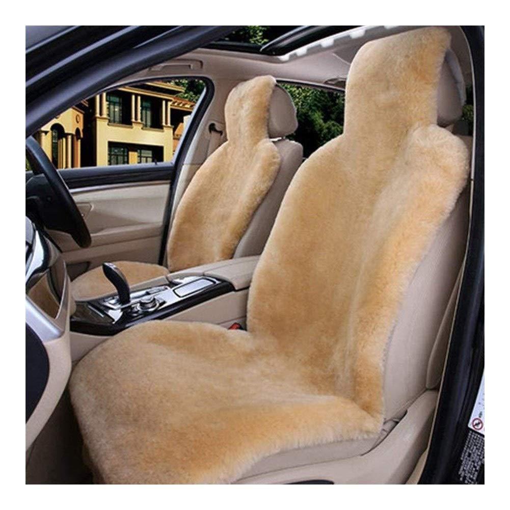 A-ffort Genuine New Zealand Sheepskin Seat Covers For Truck Suv Van Cars Front Seats (One Piece)