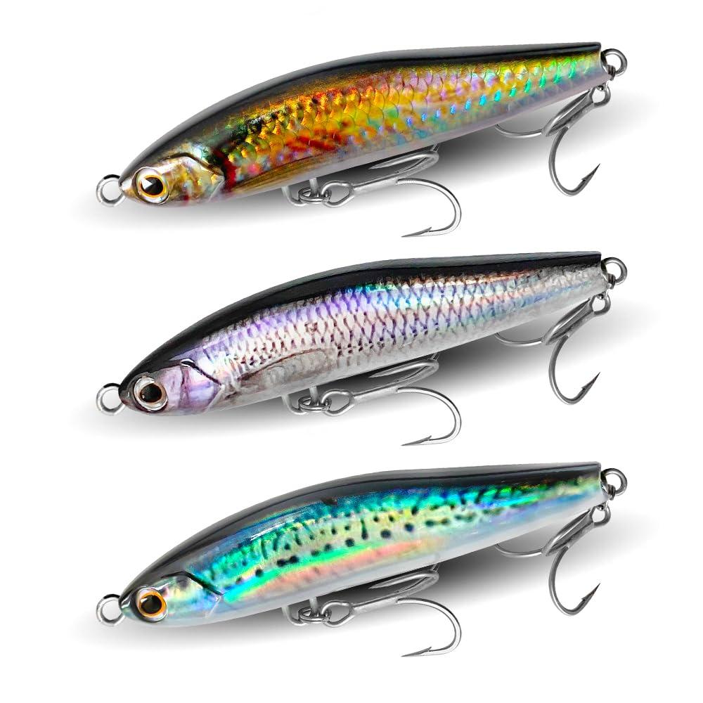 Fishing Lures for Freshwater and Saltwater, Lipless Crankbait, Lifelike and Shining Fishing Baits to Improve Fishing Efficiency, Suitable for Bass Trout Catfish Pike Walleye, Gift for Men