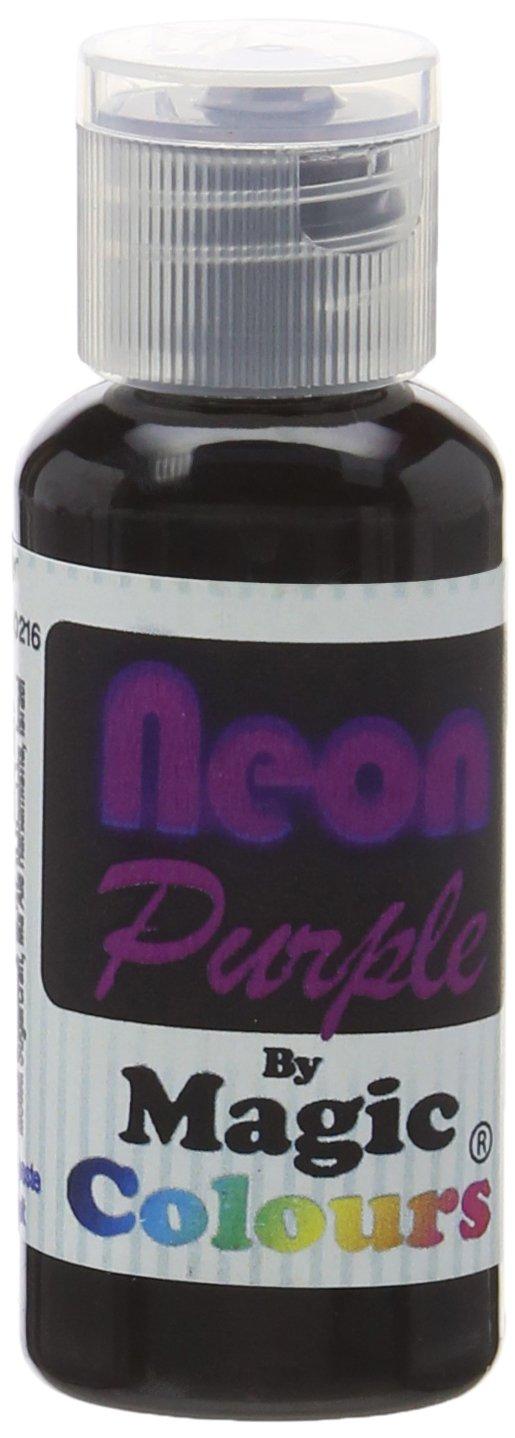 Magic Colours Neon Effect Sugarcraft Paste Purple 32 g