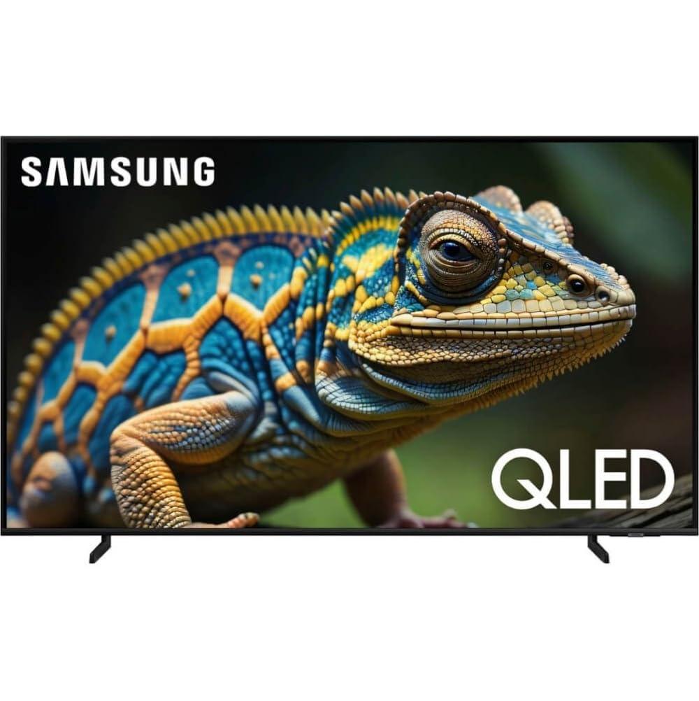 SAMSUNG55-Inch Class QLED 4K Q60D Series Quantum HDR Smart TV w/Object Tracking Sound Lite, Motion Xcelerator, Slim Design, Gaming Hub, Alexa Built-in (QN55Q60D, 2024 Model)