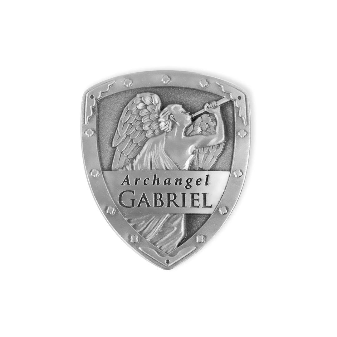 AngelStar 15511 Archangel Pocket Shield Token, 1-1/4 by 1-Inch, Gabriel