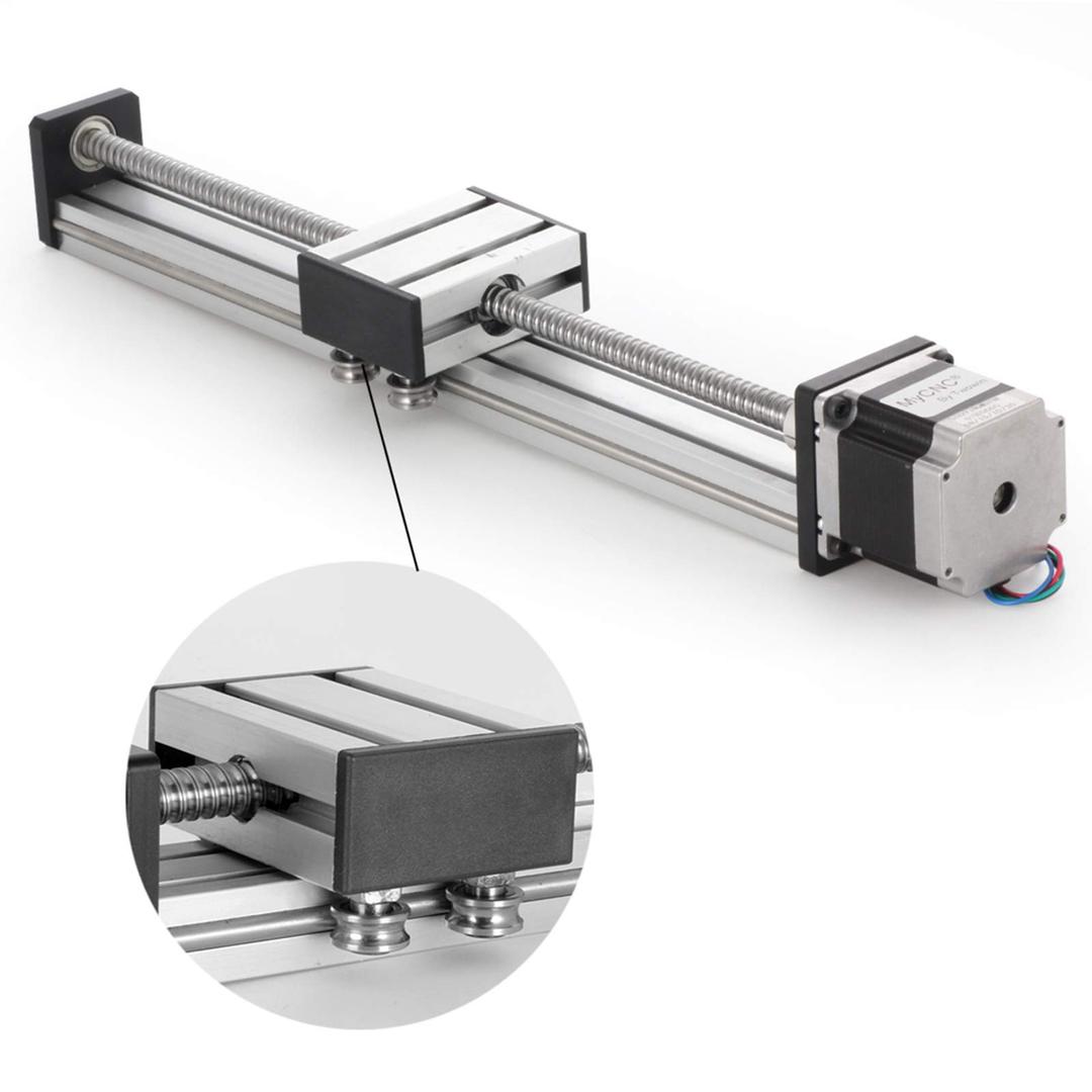 300mm Linear Rail Slide SFU1605 Nema23 Linear Guide Rail Linear Stage Actuator for X Y Z Axis DIY CNC Router Spindle