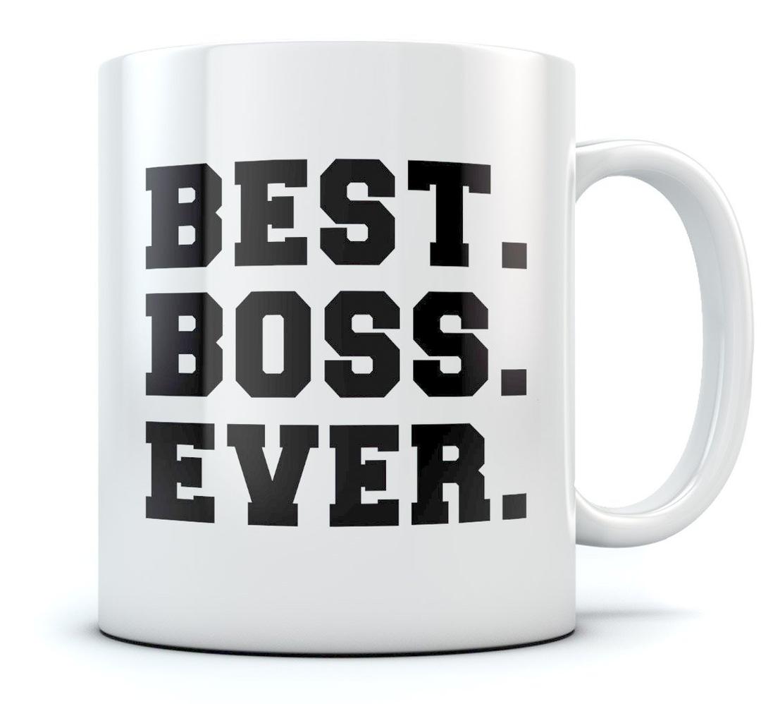 Best Boss Ever Coffee Mug 11 Ounce White