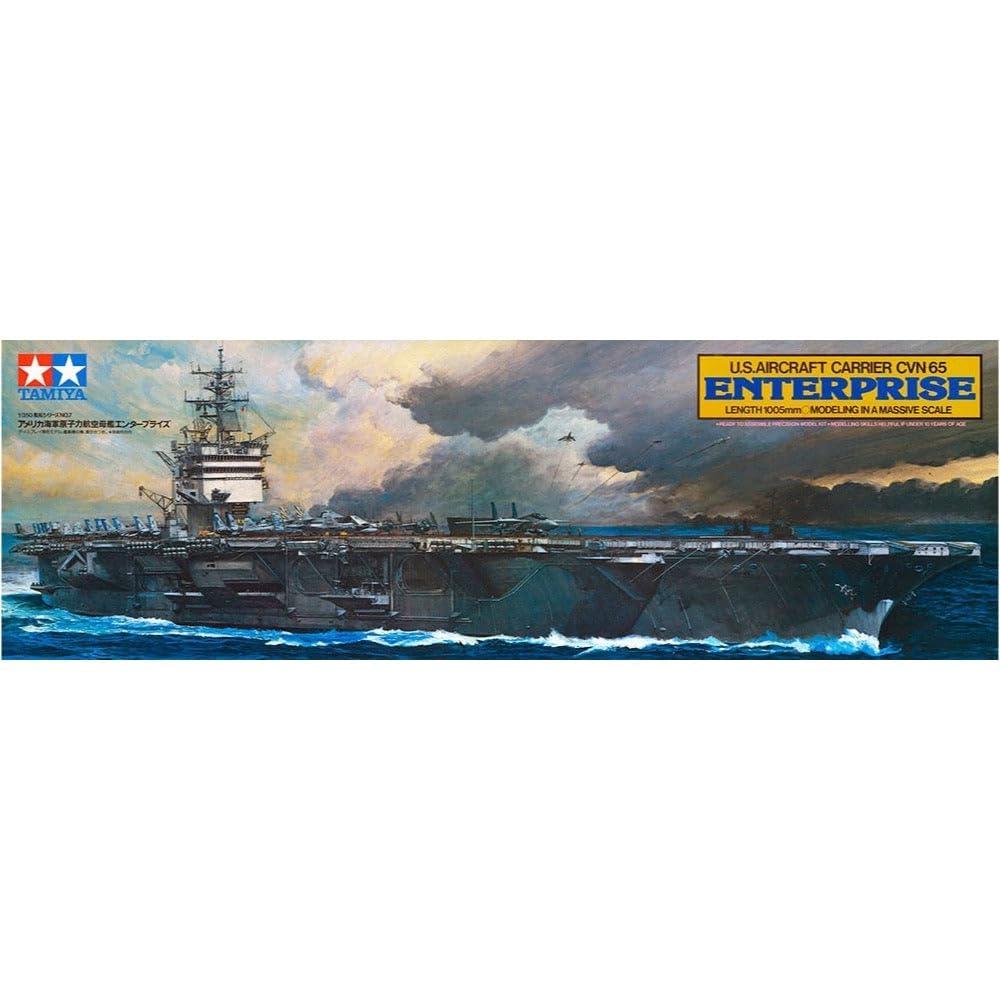 Tamiya 78007 1/350 USS Enterprise Aircraft Carrier Plastic Model Boat Kit