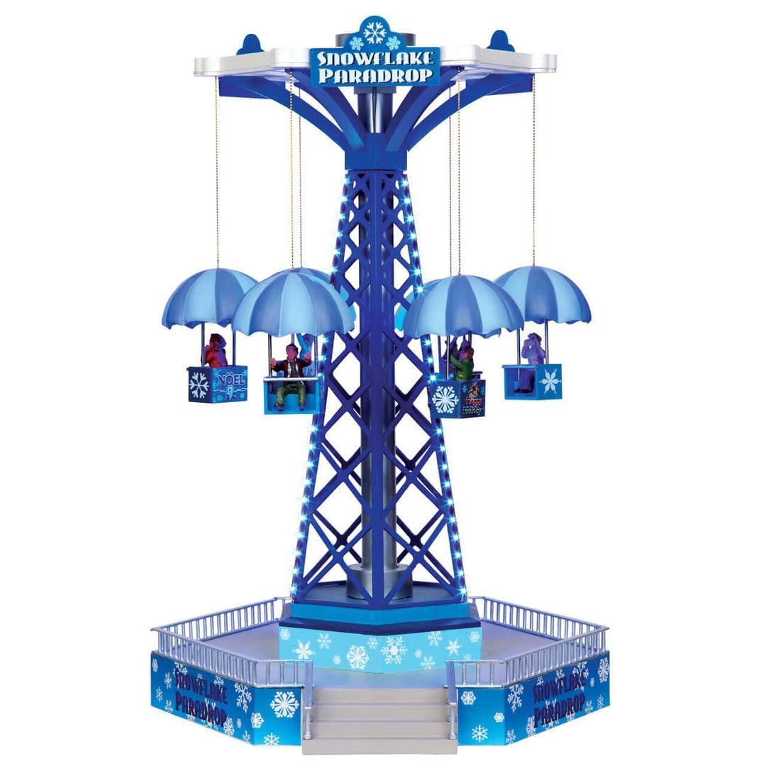 Lemax Carnival-Sights & Sounds: Snowflake Paradrop-(34634-UK), Multi-Colour