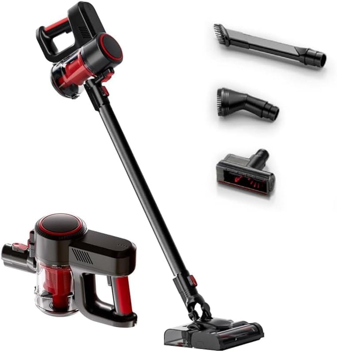 INGUNAR Stick Vacuums & Electric Brooms, Household wireless vacuum cleaner is suitable for dust removal and mite removal, large suction, suction and mopping, integrated small portable handheld type