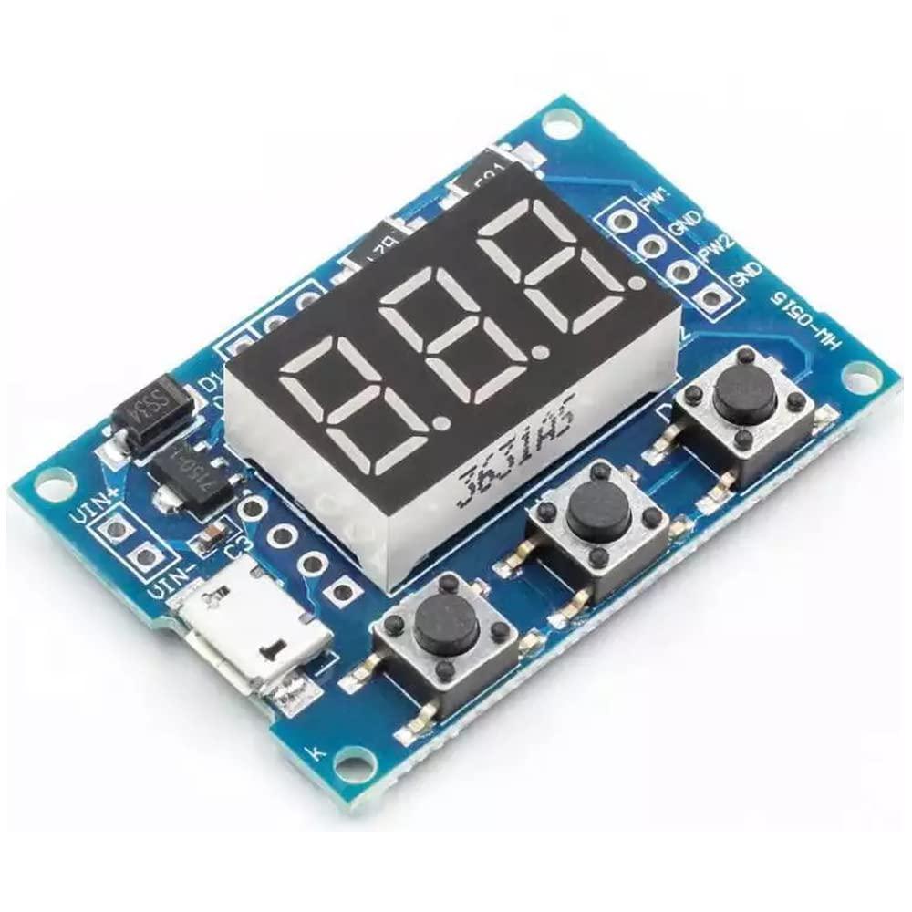 2-Way PWM Pulse Frequency Duty Cycle Adjustable Module Square Wave Rectangular Wave Signal Generator Stepper Motor Drive