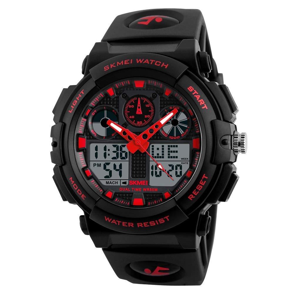 SKMEIS-Shock Multi-Functional Analog Digital Sports Watch for Men's & Boys