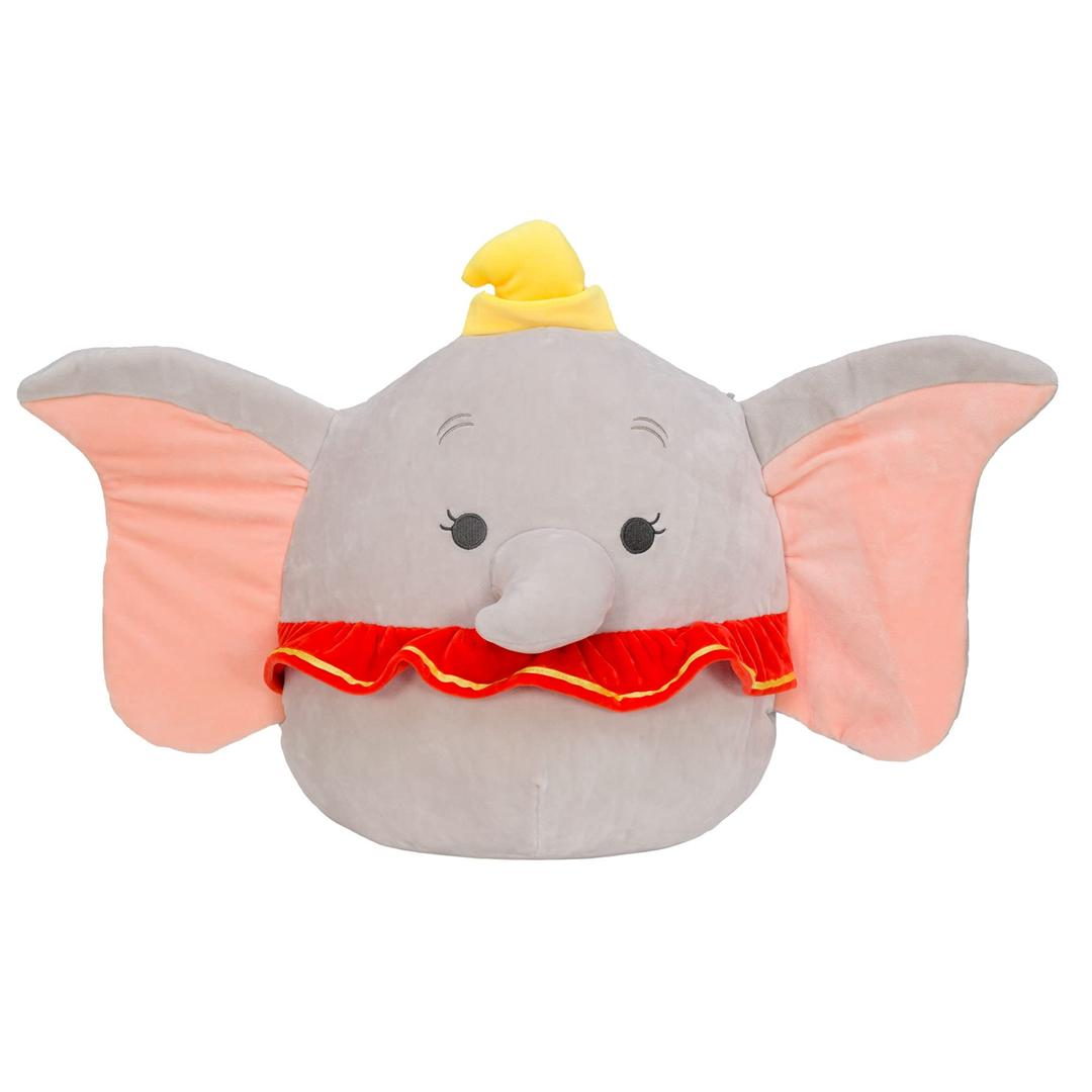 Squishmallows Disney 14-Inch Dumbo Plush - Add Dumbo to your Squad, Ultrasoft Stuffed Animal Large Plush Toy, Official Kellytoy Plush