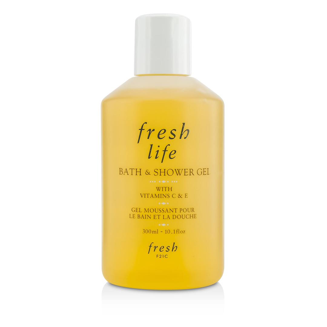 FreshLife Bath & Shower Gel with Vitamins C & E 10oz (300ml)