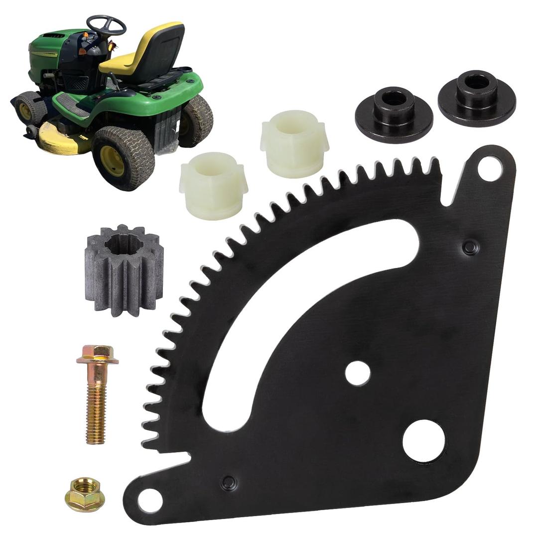 RANSOTO Steering Sector Gear (25 Tooth) Pinion Gear Repair Kit Compatible with John Deere L Series L110 L120 L130 Sabre Sabo Lawn Tractor Replace GX20052BLE GX21994 GX20053 GX20054