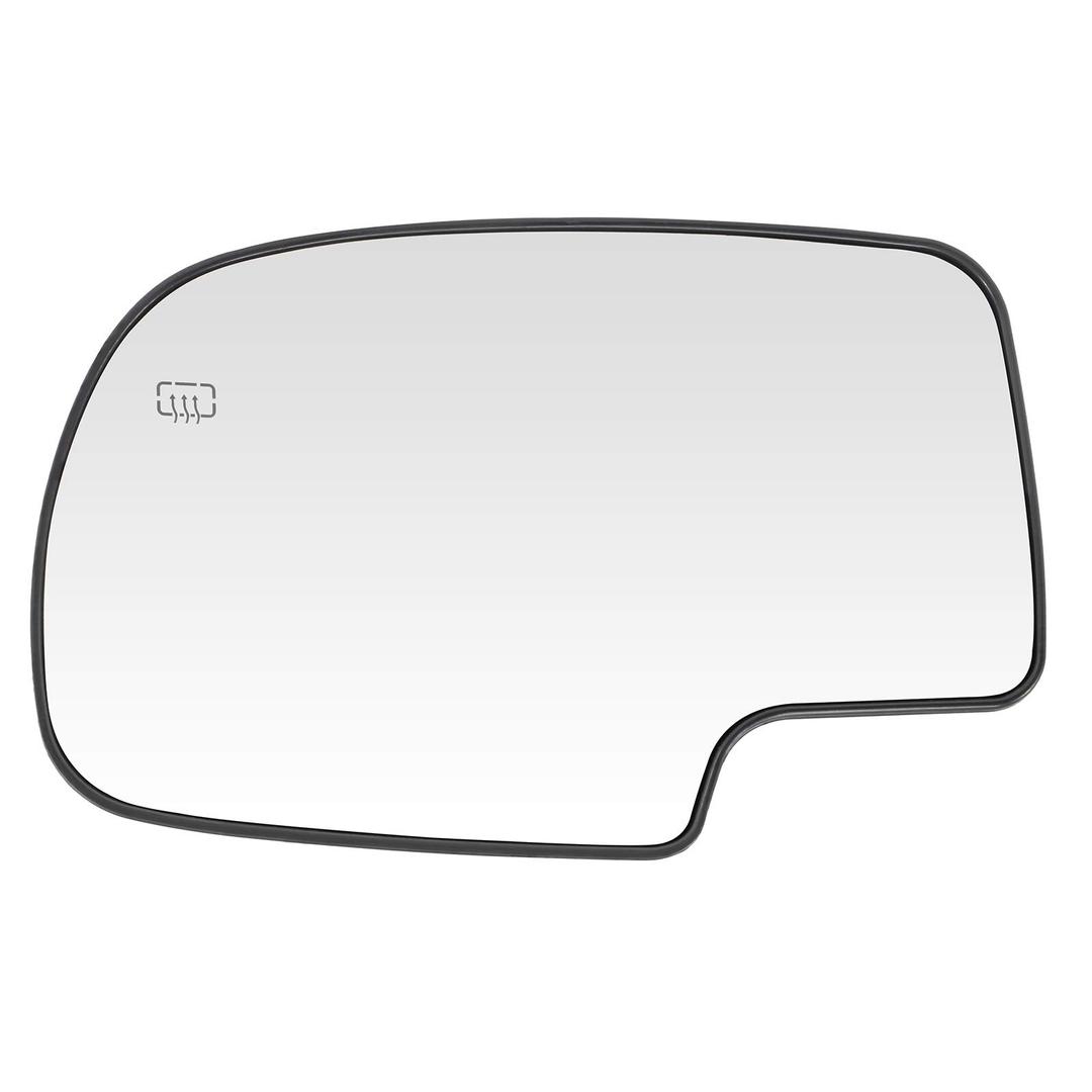 ECCPP Mirror Glass Driver Side(LH) fit for Chevy Avalanche Suburban Silverado Tahoe for GMC Sierra Hybrid Classic Yukon Power Heated Left Side Mirror Glass