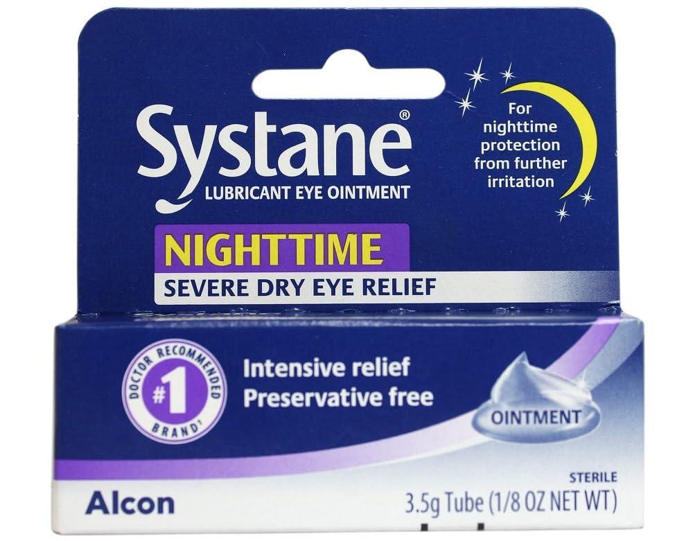 SystaneNighttime Lubricant Eye Ointment 3.5g Tube