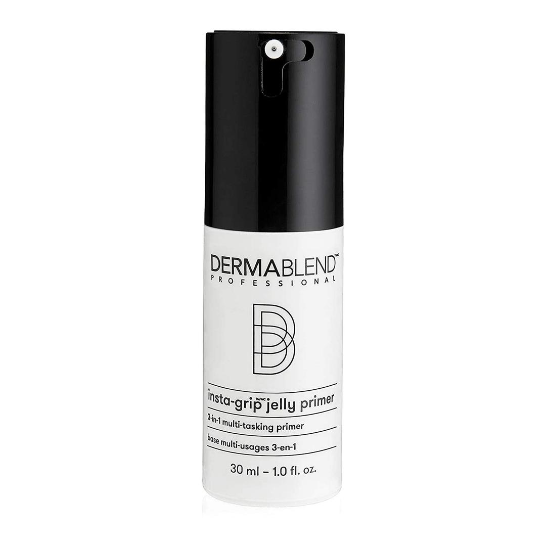 DermablendInsta-Grip Jelly Primer Face Makeup, Silicone-Free Face Primer for Dry Skin, Pore Minimizing with 24HR Wear, 1.0 Fl oz