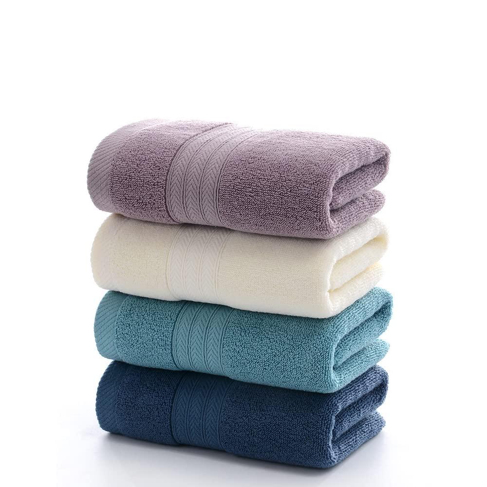 4-Pack Ultra Absorbent & Soft Cotton Hand Towels(14x29inch) for Bath, Hand, Face, Gym and Spa