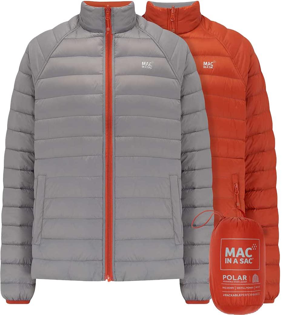 Mac in a SacMen's Reversible Lightweight Water Repellent Packable Down Puffer Jacket