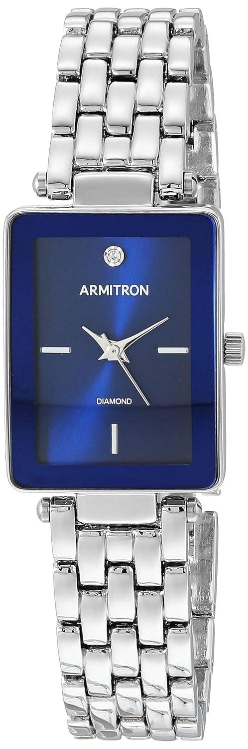 ArmitronWomen's Genuine Diamond Dial Bracelet Watch, 75-5769