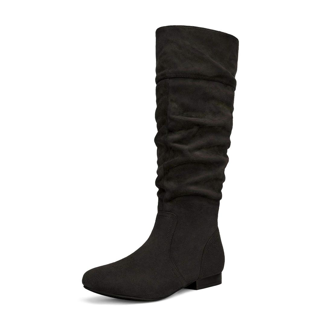 DREAM PAIRSWomen's Knee High Pull On Fall Weather Winter Boots