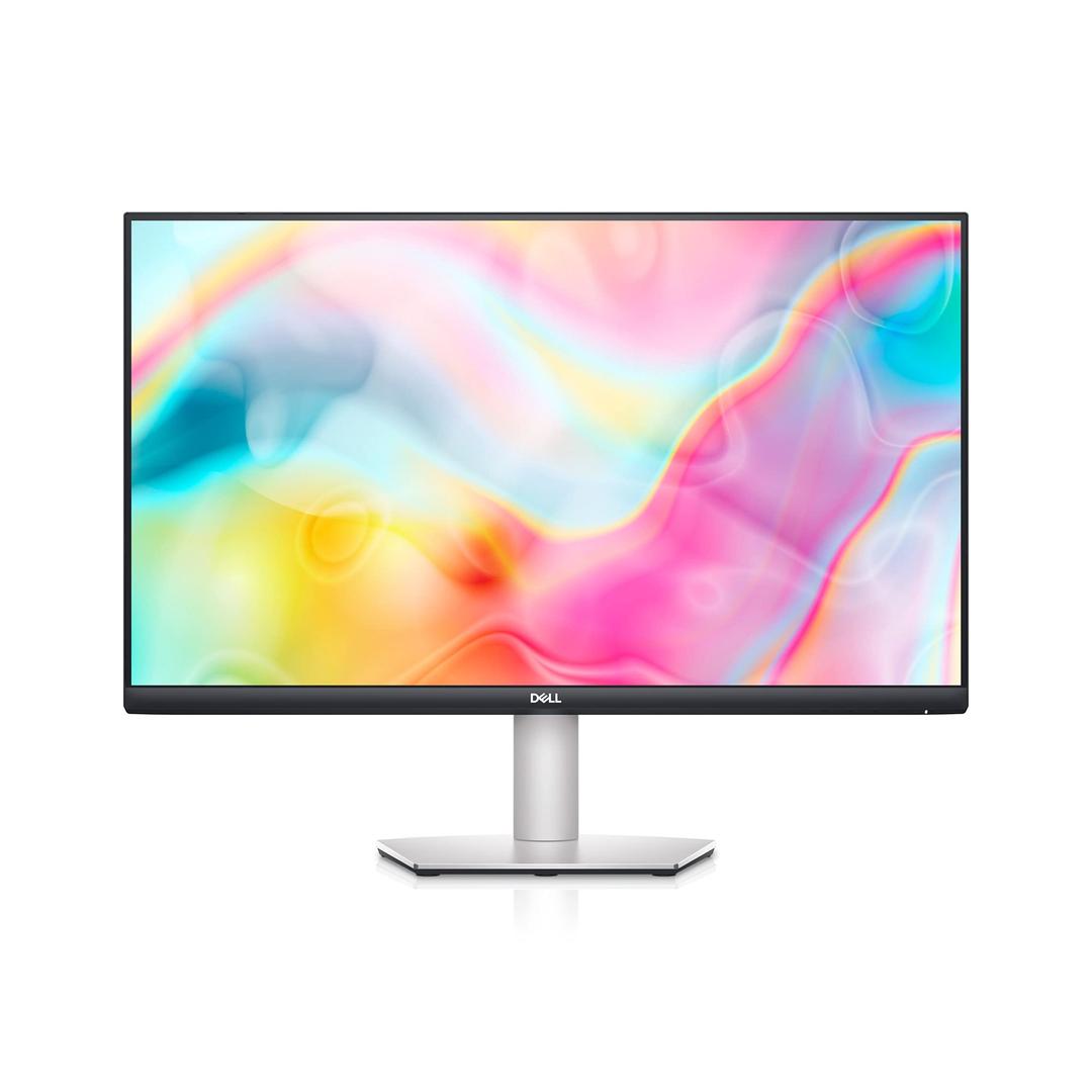 DellS2722DC Monitor - 27-inch WQHD (2560x1440) 75Hz 4Ms Display, AMD FreeSync, Built in Speaker, USB Type-C Connectivity, Height/Pivot/Swivel/Tilt Adjust - Platinum Silver