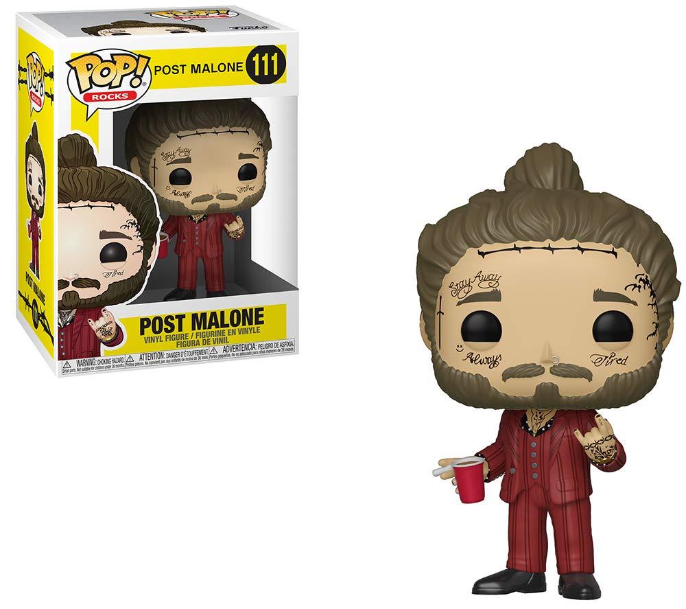 FunkoPop! Rocks: Post Malone - Post Malone includes Collectible Figure, Multicolor