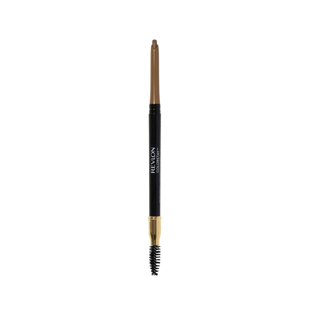 Revlon ColorStay Eyebrow Pencil with Spoolie Brush, Waterproof, Longwearing, Angled Tip Applicator for Perfect Brows, 205 Blonde, 0.021 oz