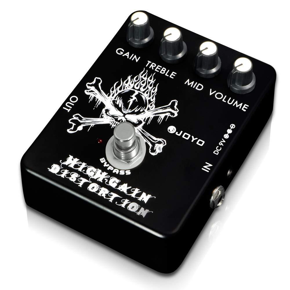 JOYOJF-04 High Gain Distortion, Guitar FX Pedal with Mid EQ