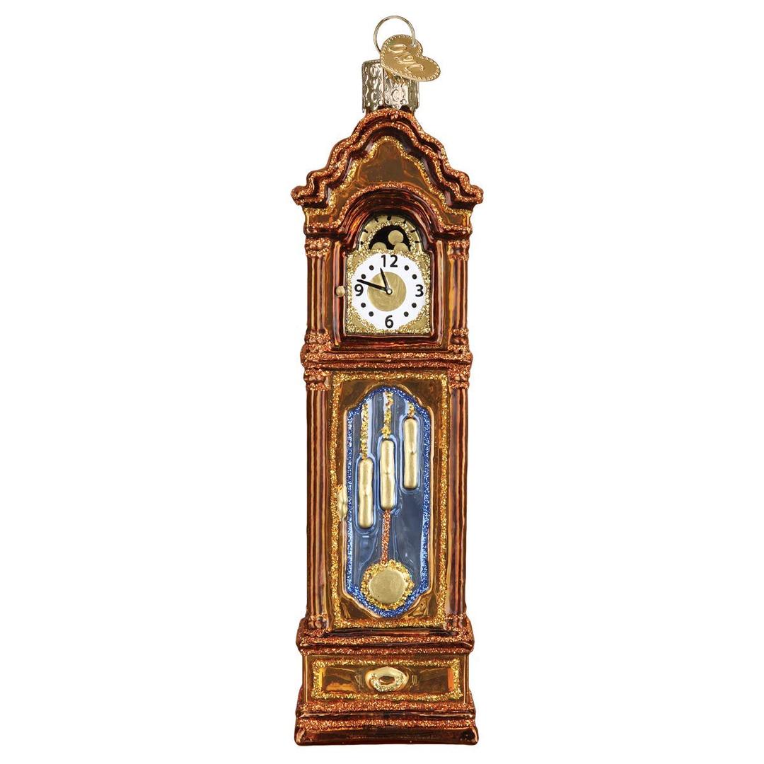 Old World Christmas Grandfather Clock Ornament, Multi