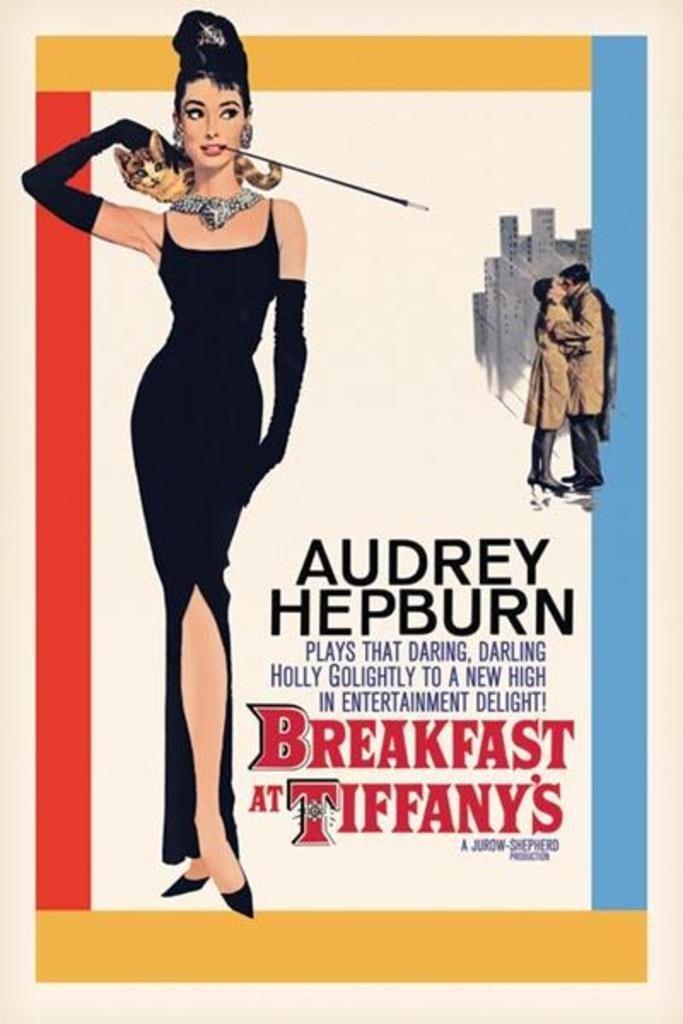 Pyramid AmericaBreakfast at Tiffanys Audrey Hepburn Holly Golightly Romantic Comedy Movie Film Cool Wall Decor Art Print Poster 60x90