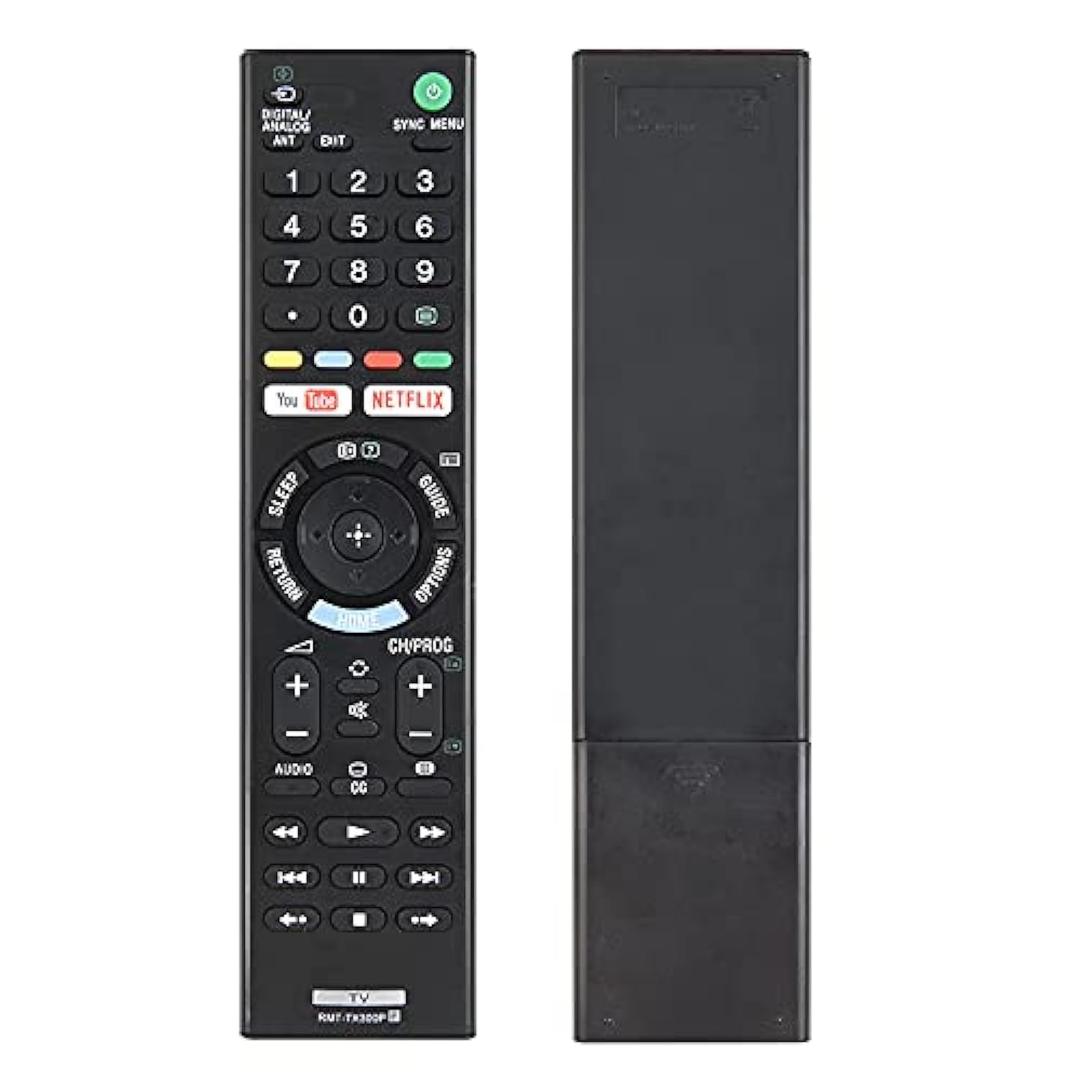 pankakothaRMT-TX300P Universal Remote Control for Sony - Replacement for All Sony LCD LED HDTV Smart bravia TVs with YouTube and Netflix Buttons