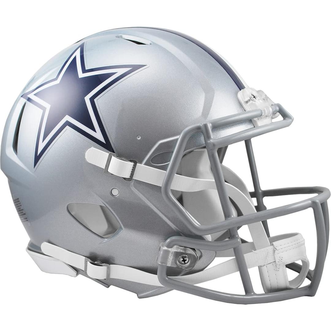 Sports Memorabilia Dallas Cowboys Riddell Speed Full Size Authentic Proline Football Helmet - NFL Authentic Helmets