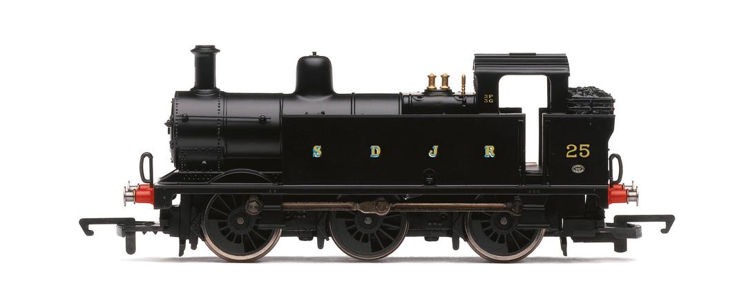 Hornby R30325 Railroad S&DJR, Class 3F 'Jinty', 0-6-0, No. 25-Era 2 Railway-Locos, Black