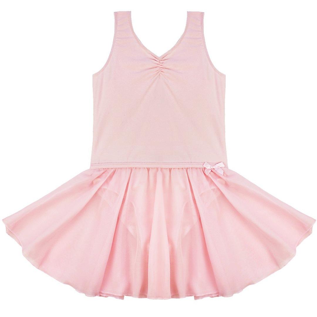 Girls Kids Ballet Dress Gymnastics Dance Leotard Costume Dancewear