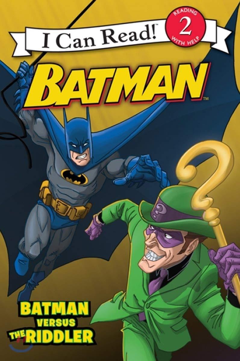 Batman Classic: Batman versus the Riddler (Batman, I Can Read! Level 2) Paperback – April 29, 2014