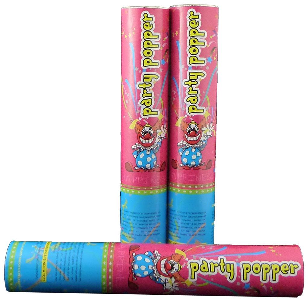 Party Popper / 11" Confetti Shooter (3 Pieces)